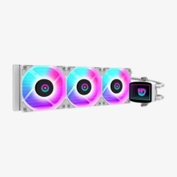 Refrigeración líquida Hiditec LQ360 Blanco ARGB 360mm 3 Ventiladores PWM FDB 340W