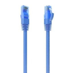 Cable de red AISENS A135-0797 Cat.6 UTP AWG26 CCA 1000Mbps 50cm Azul RJ45