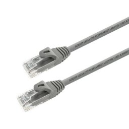 Cable de red Ethernet AISENS A145-0325 Cat6A U/UTP 0.5m Gris LSZH RJ45 cobre OFC AWG24