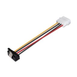 Cable alimentación SATA AISENS A131-0163 Molex 4 Pin macho a SATA hembra 16cm 54W cobre puro
