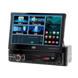 Reproductor Multimedia Trevi MDV 6380 DAB 1 DIN 7" Pantalla Táctil Bluetooth Negro