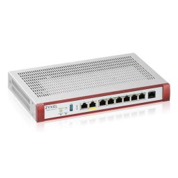 Router Zyxel USG Flex 100HP Alámbrico 3Gbps Firewall VPN 1500Mbps IPS/IDS Seguridad Empresarial