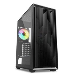 Torre Sharkoon VK2 Full Tower Negro ATX/Micro ATX/Mini-ATX 3 Ventiladores Frontales 1 Trasero