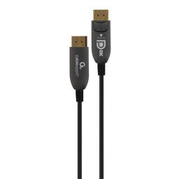Cable DisplayPort Gembird CC-DP8K-AOC-10M 10m 8K Fibra Óptica Conector Oro Anti Interferencias