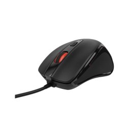 Ratón Natec con cable 4000 DPI retroiluminación RGB 5 botones USB tipo A