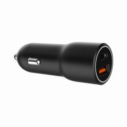 Cargador de coche Gembird TA-UC-AC2PDQC38-CAR-01 38W USB-C PD 20W + QC 3.0 18W negro