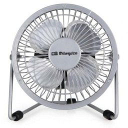 Ventilador USB Orbegozo PW 1025 Mini Sobremesa 8W Aspas Metálicas 10cm Muy Silencioso