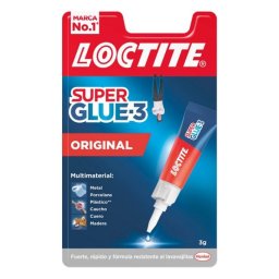 Adhesivo Loctite Super Glue-3 Original Transparente Resistente Multiusos 3g
