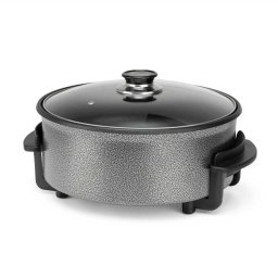 Olla Eléctrica Orbegozo PZ 3090 5L Termostato Regulable Antiadhente 1500W Tapa Cristal 30cm