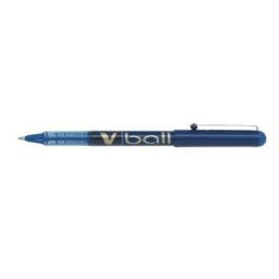 Bolígrafo Pilot V-Ball 0.7 mm Azul Roller Tinta Líquida Caja 12 Unidades