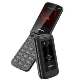 Teléfono Aiwa FP-30-4G Negro Dual SIM Botón SOS Bluetooth 5.1 Pantalla 2,4