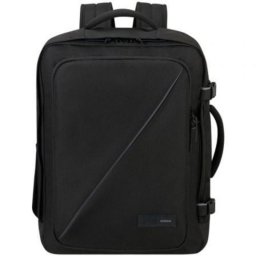 Mochila American Tourister Take2cabin M Negra 38.2L Recyclex 15.6" Laptop Smart Sleeve