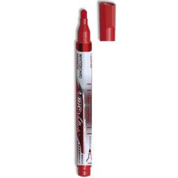 Rotulador BIC Velleda 902089 punta redonda 1.5mm tinta líquida rojo caja 12 unidades