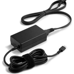 Adaptador de corriente HP USB-C LC 65W carga rápida portátil compacto negro