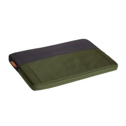 Funda portátil Trust Lisboa hasta 16" tejido reciclado acolchado impermeable verde elegante