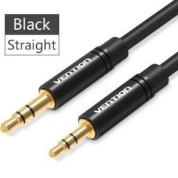 Cable estéreo Vention BALBD 3.5mm macho a 2.5mm macho 50cm negro cobre puro PVC