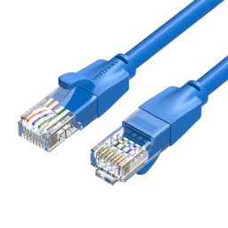 Cable de red Vention IBELH Cat.6 2m UTP RJ45 Azul 1000Mbps 26AWG