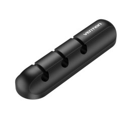 Organizador de cables Vention KBSB0 7 puertos silicona negro 150x22x14mm