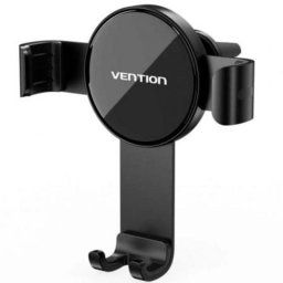 Soporte de Smartphone para Coche Vention KCGB0 Sujeción Automática Clip Pico Ventilación Negro
