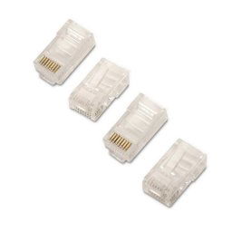Conector RJ45 AISENS A138-0291 Cat5e UTP Transparente 8 Contactos 50 Unidades