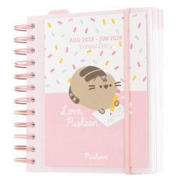 Agenda escolar personalizable Wire-O Plástico 14x16cm 324 páginas Multilingüe 100g/m²