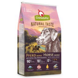 GranataPet Natural Taste Monoprotein caballo - Pack % - 2 x 12 kg