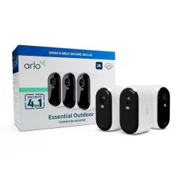 Cámara IP ARLO 2K QHD visión nocturna avanzada, batería recargable, audio bidireccional, sirena remota