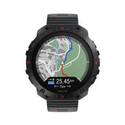 Smartwatch Polar Grit X2 Pro GPS Dual AMOLED 32GB ECG biosensores zafiro negro