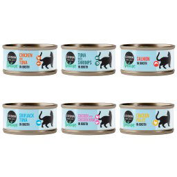 Pack de prueba mixto Cosma Nature - 6 x 70 g - Pack mixto: 6 surtidos