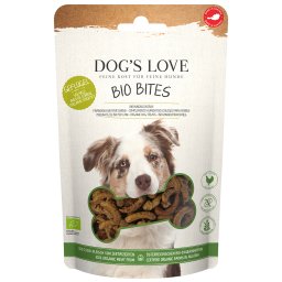 Dog's Love Bio Bites con ave ecológica - Pack % - 6 x 150 g