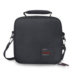 Valira Compact - Bolsa Térmica Porta Alimentos Plegable Y Flexible Negro