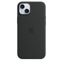 Apple Funda de Silicona con MagSafe Negra para iPhone 15 Plus