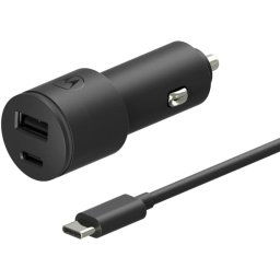 Motorola SJV102-EU Cargador de Coche USB/USB-C 45W Negro