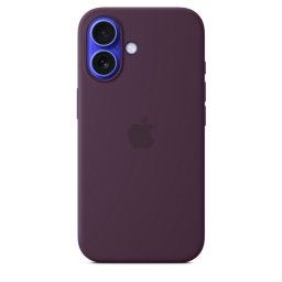 Apple Funda de Silicona con MagSafe Ciruela para iPhone 16