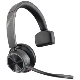 Poly Voyager 4310-M Auriculares Monoaural Inalámbricos con ANC Cerfificación Microsoft Teams USB-C/A