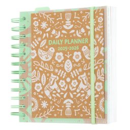 Agenda Escolar 2025/2026 Dia Pagina M 11 Meses Kraft