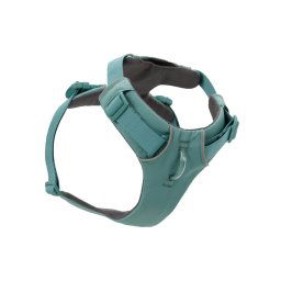 Arnés para perros Ruffwear Front Range River Rock, verde - Talla S: 56 - 69 cm contorno del pecho