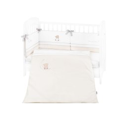 Juego de cama bordado 2 piezas Estilo UE 70/140 Kikkaboo Dream Big Beige