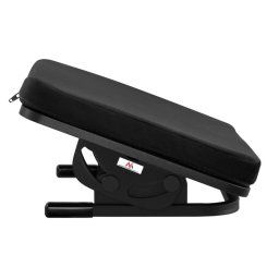 Reposapiés Ergonómico Maclean Mc-460 Reposapiés Para Piernas Ángulo Infinitamente Ajustable Debajo Del Escritorio Cu Extraíble