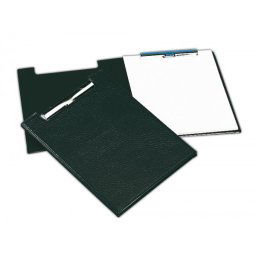 Carpeta saro plastico con pinza cuarto color negro
