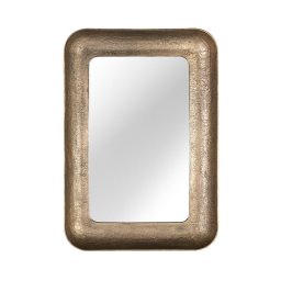 Espejo Diseño Rustico Industrial Laton Bronce Serie Collum