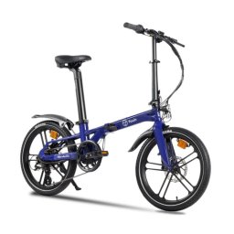 Bicicleta eléctrica YOUIN Marbella BK1350 plegable motor 250W frenos hidráulicos batería extraíble