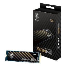 SSD MSI Spatium M450 500GB PCIe 4.0 NVMe M.2 3000MB/s Lectura 2000MB/s