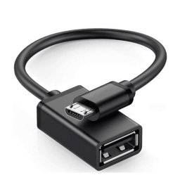 Cable USB OTG Goobay 95194 0,2m USB 2.0 A a Micro B Macho/Hembra Negro 480 Mbps