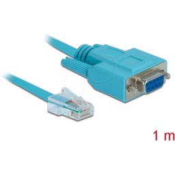 DELOCK 63341 - Cable de consola 1 m azul