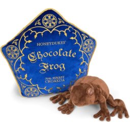 Noble Collection Harry Potter Peluche y Almohada de Rana de Chocolate