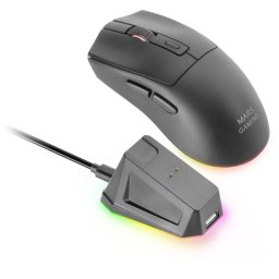 Mars Gaming Mm-t3 Ratón Inalámbrico Rgb Óptico Bluetooth 5.0 14400 Dpi Switches Huano Negro