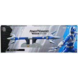 Hasbro Original Power Rangers Lightning Collection Lanza de Poder de Mighty Morphin Ranger Azul