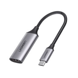 Adaptador Ugreen 70444 HDMI USB Tipo C Hembra a Macho Direccional