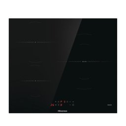 Placa De Inducción Hisense Hi6311bsce 7200w 3 Zonas Negro 59 Cm